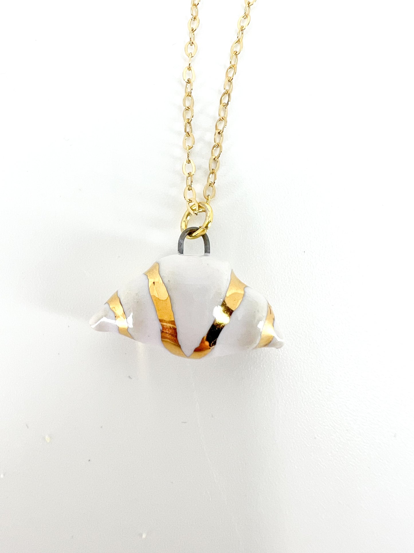croissant necklace