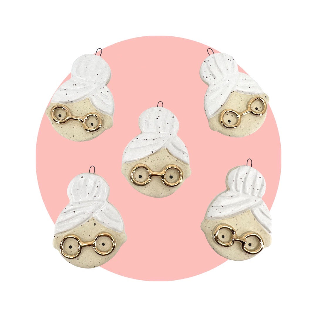 mrs claus ornament