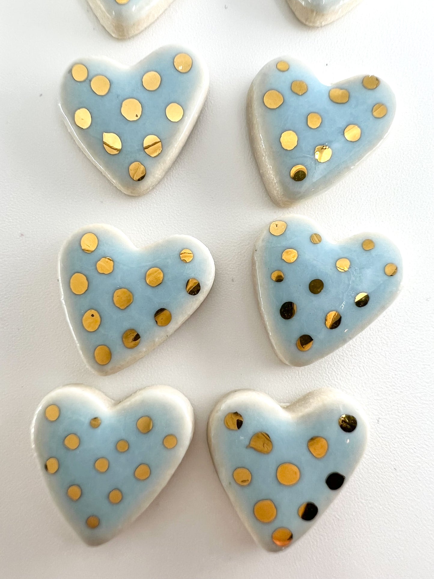 love notes ceramic earrings