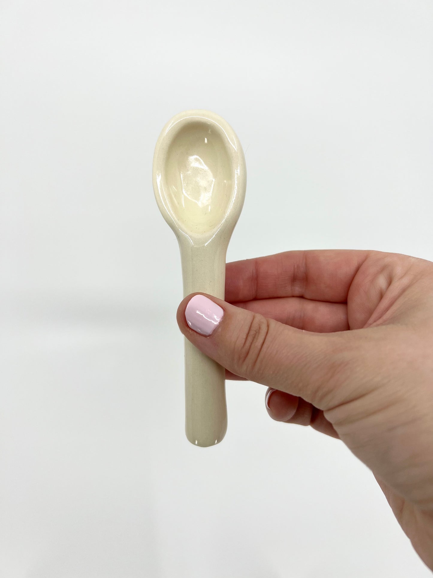 just a pinch ceramic spoons
