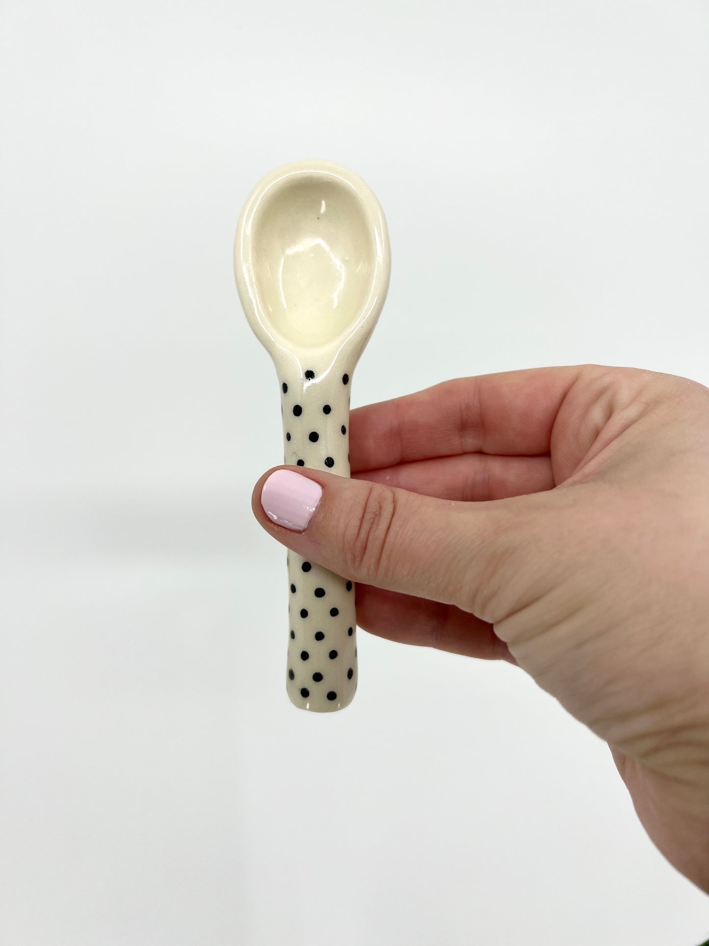 just a pinch ceramic spoons