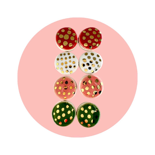 dottie ceramic earrings