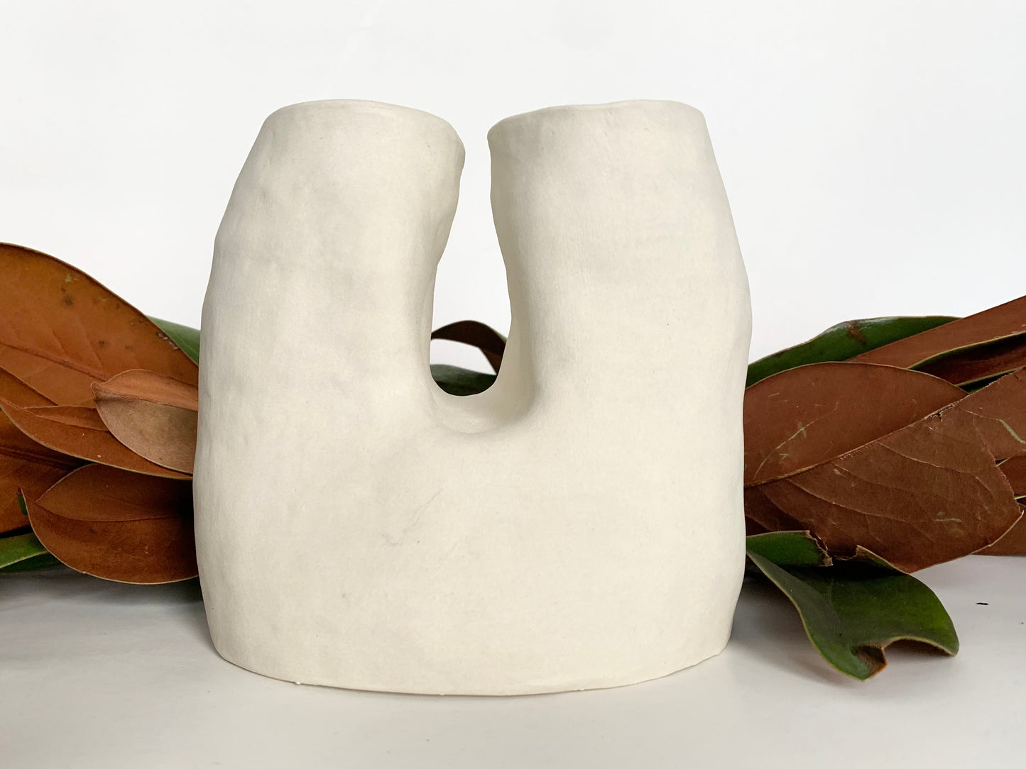 horseshoe vase